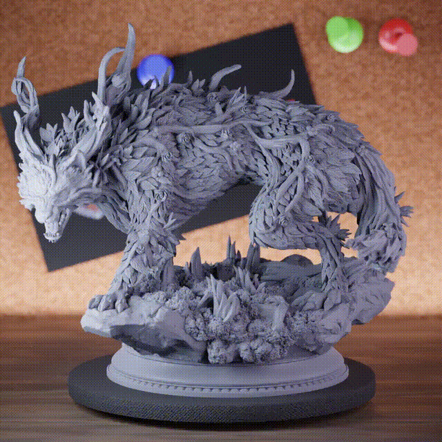 Bête 5e | Miniature de Créature Monstre de Forêt DnD