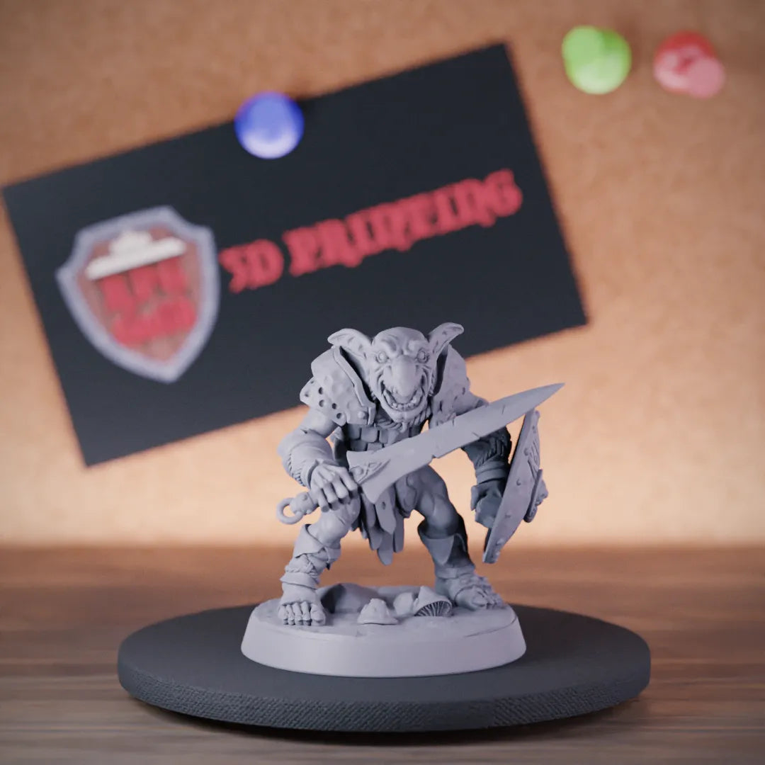 Goblin 5e | DnD Goblin Camp Guard Miniature 