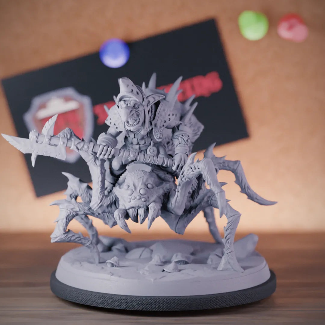 Goblin 5e | DnD Goblin Spider Rider Monster Miniature