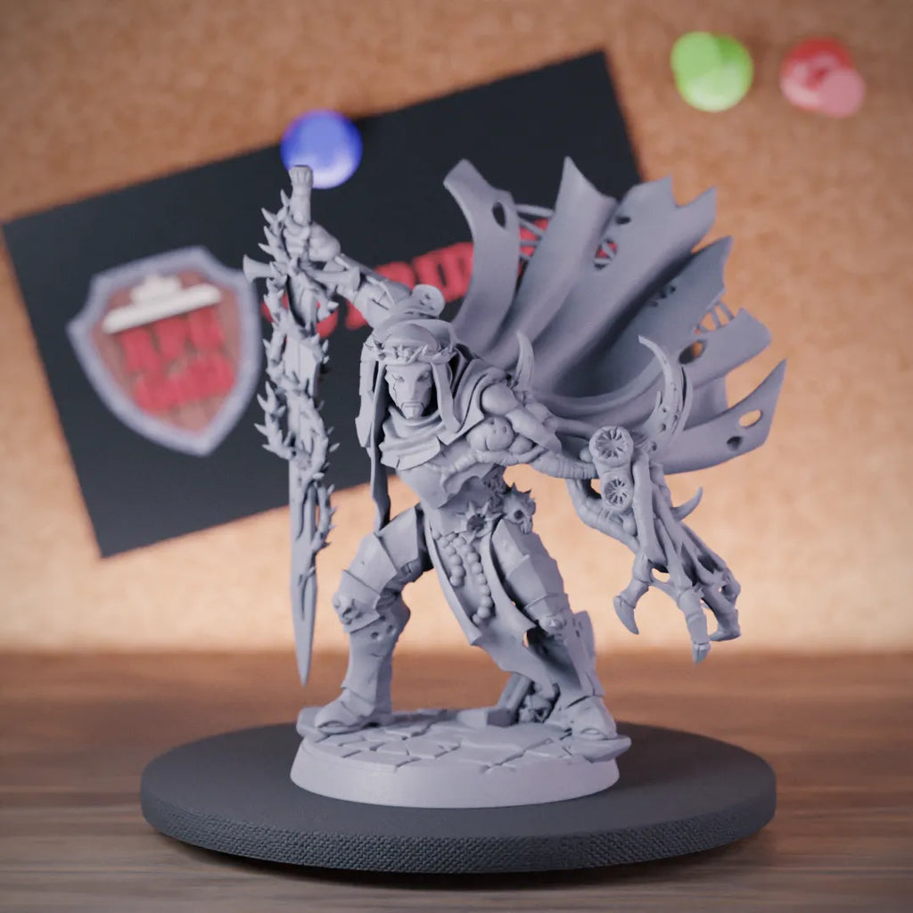 Warforged 5e | DnD Warforged Fallen Battlemaster Miniature