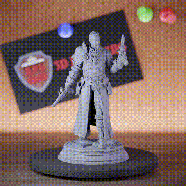 Ranger 5e | DnD McKinley der Revolverheld Miniatur