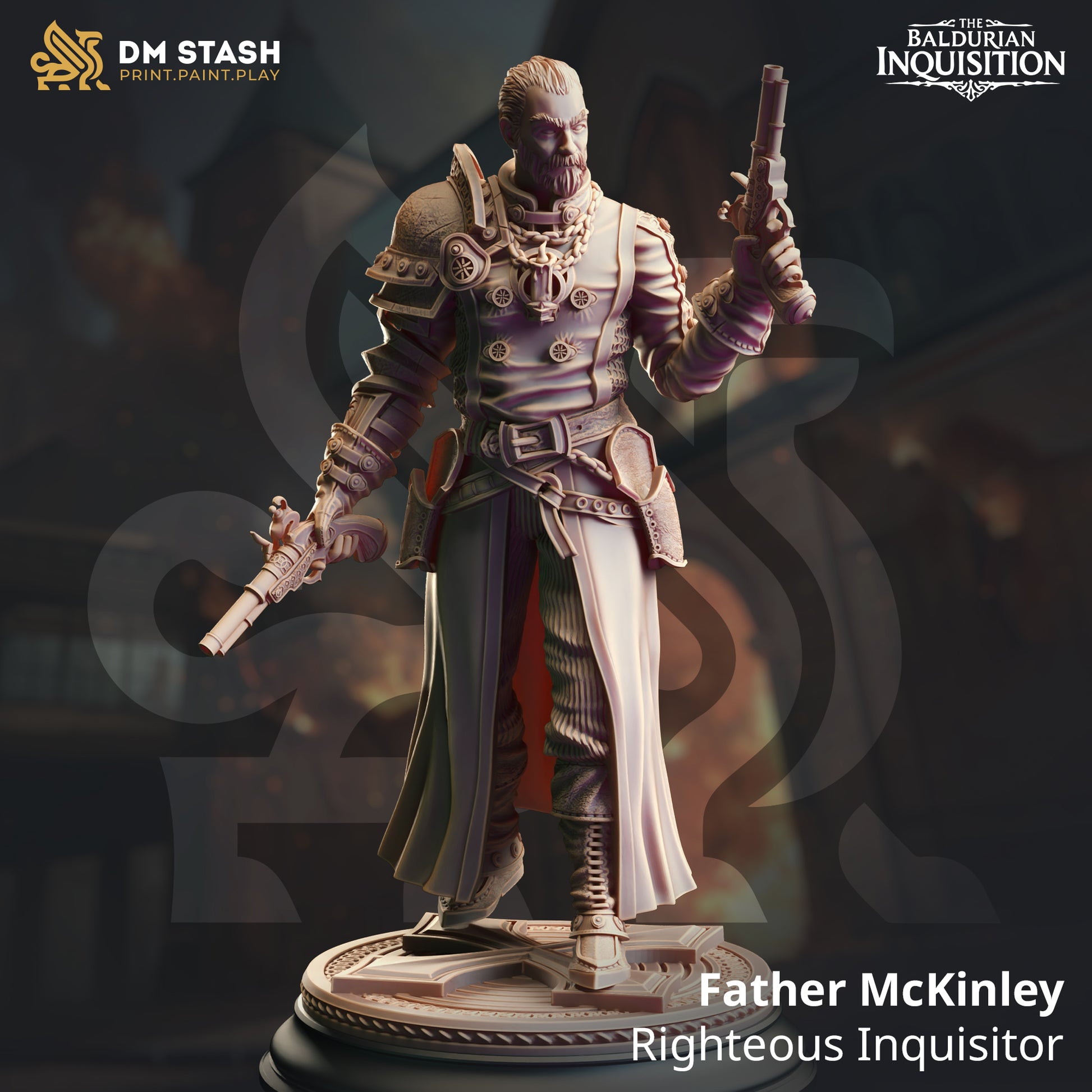 Baldurian Inquisition Bundle | DnD Miniature Set | 32-75mm