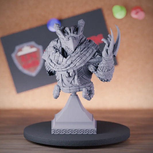 Aarakockra Bust | DnD Aarakockra Miniature