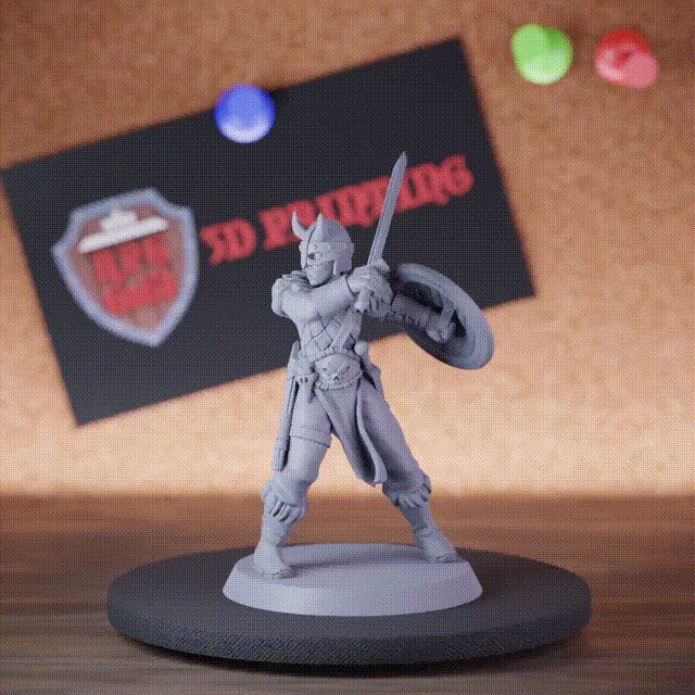 Wikinger 5e | DnD Wikinger-Kriegerin Miniatur 
