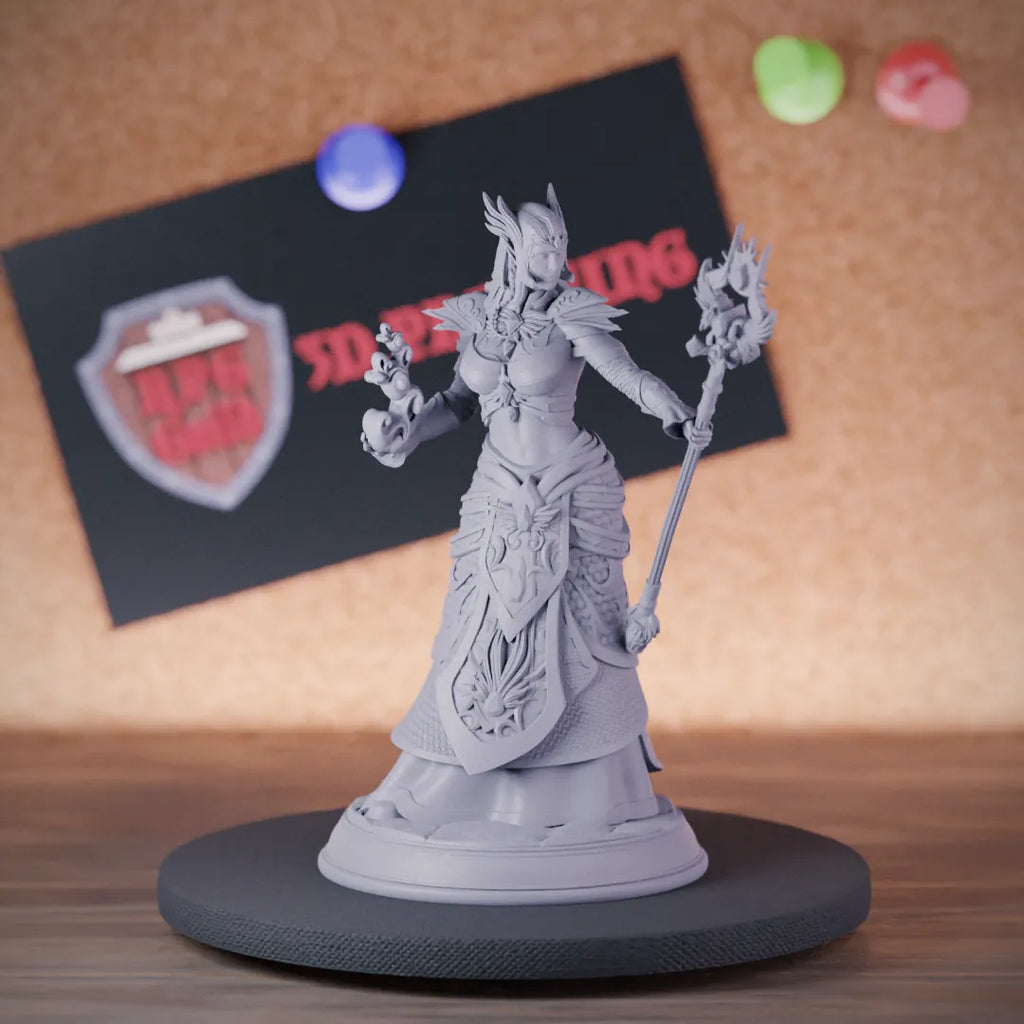 Elf 5e | DnD Female Wizard Ferendir Miniature