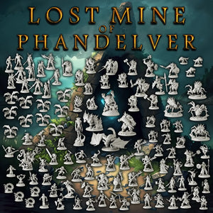 Lost Mine of Phandelver 5e | DnD Complete Set of Miniatures