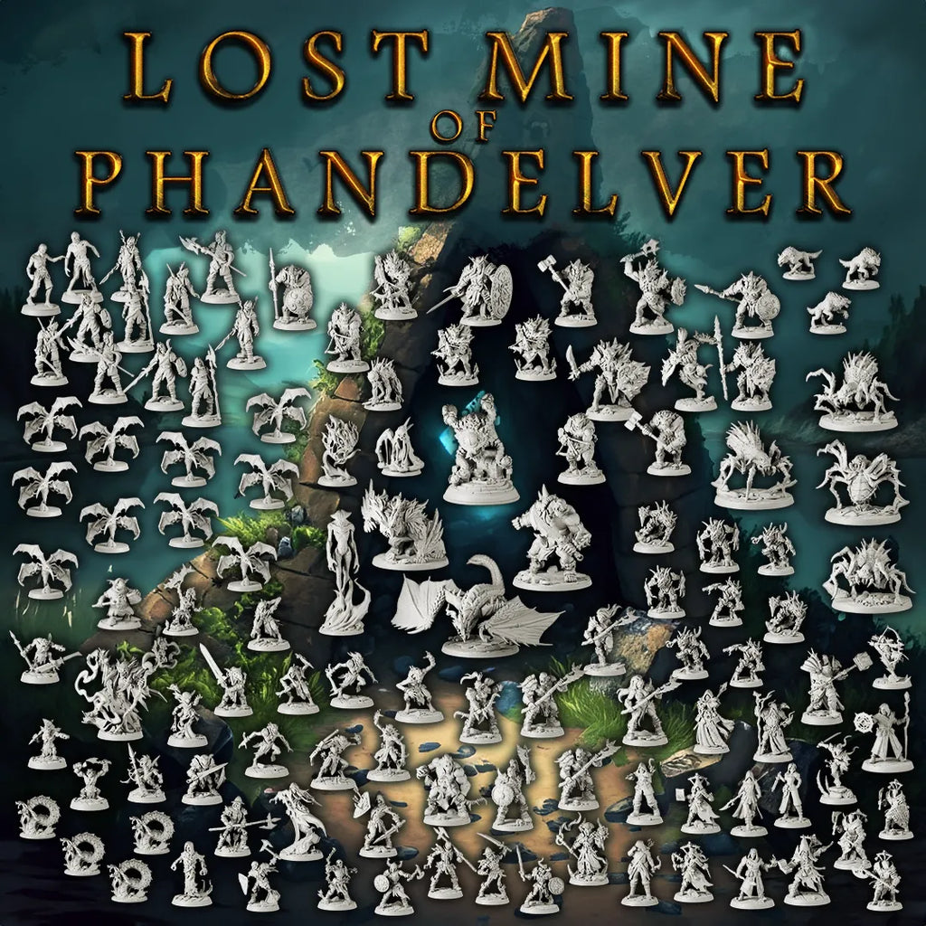Lost Mine of Phandelver 5e | DnD Complete Set of Miniatures