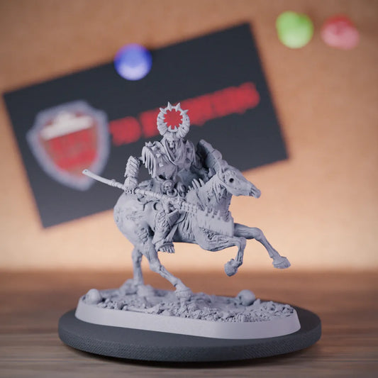 Skeleton 5e | DnD Skeleton Undead Horse Rider Miniature