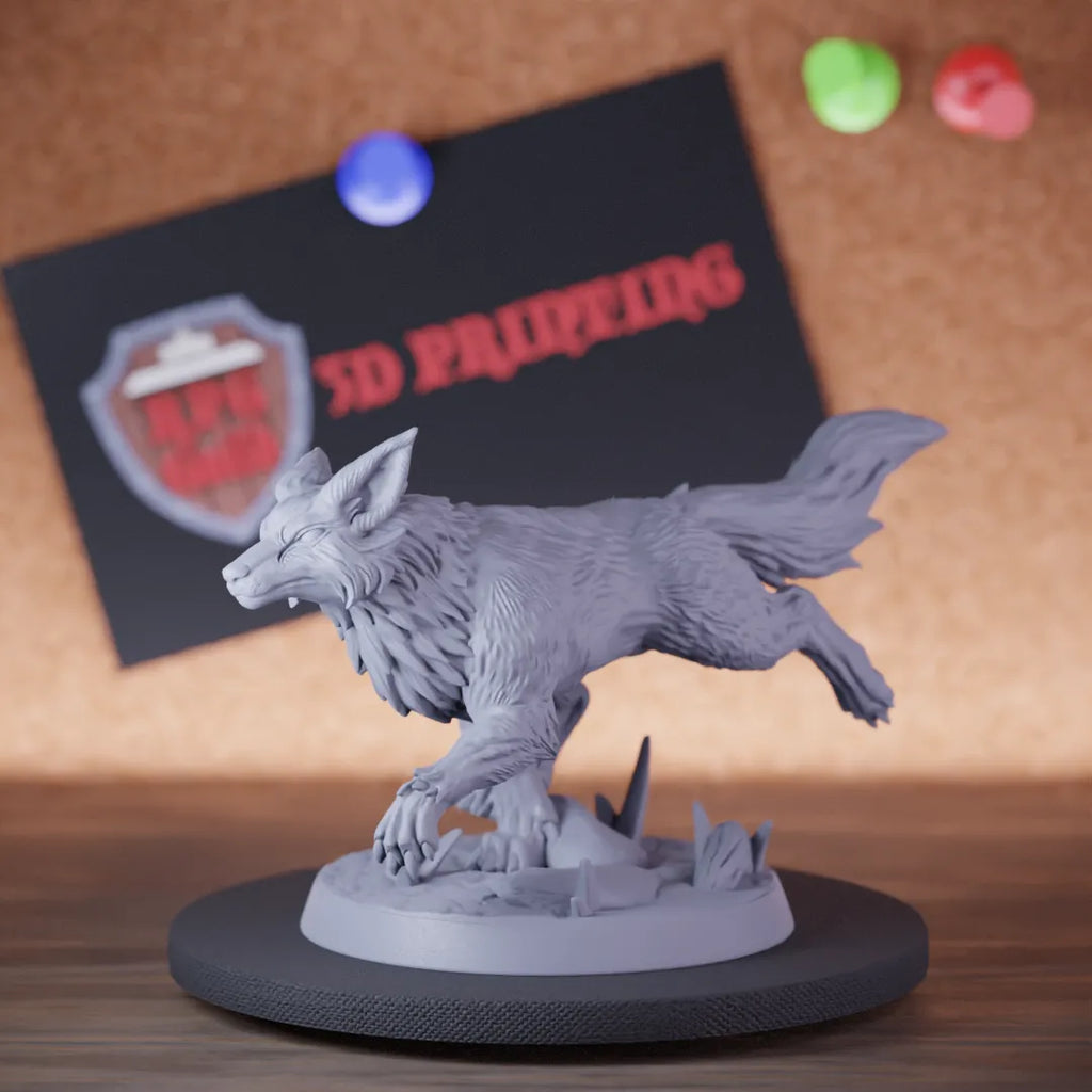 Fox 5e | DnD Forest Beast Run Miniature
