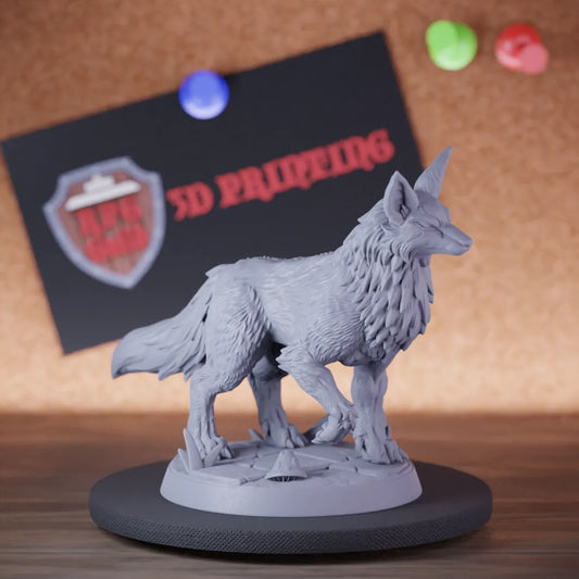 Fox 5e | DnD Forest Beast Fox Stand Miniature