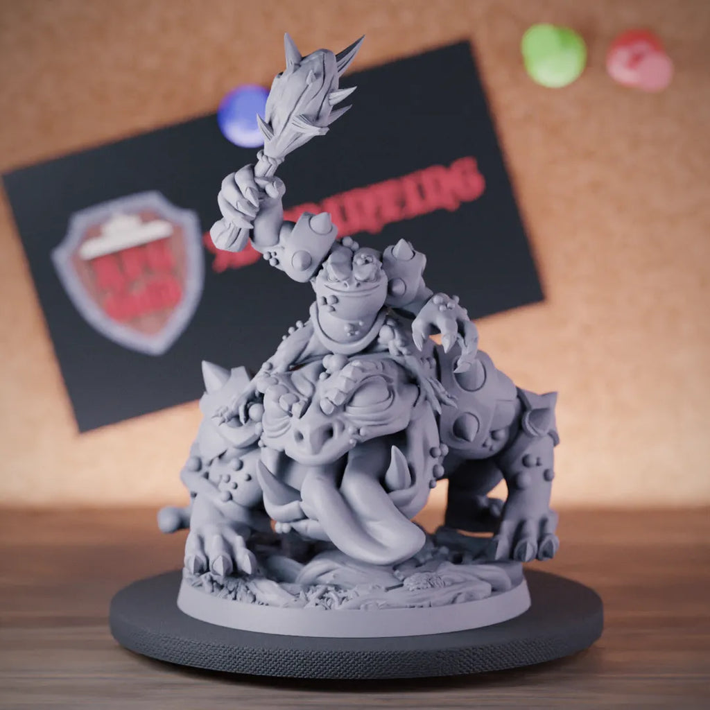 Grung 5e | DnD Toad Rider Mace Miniature
