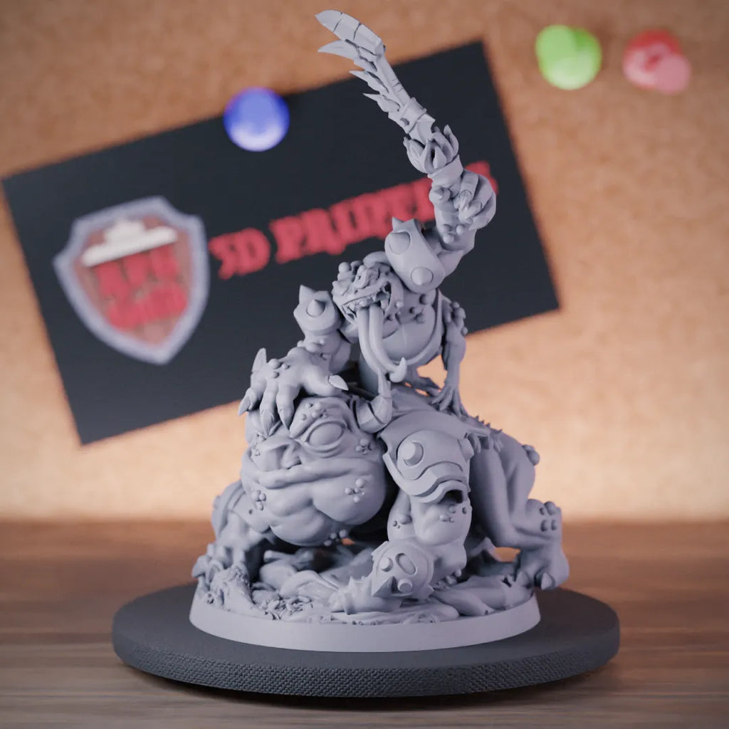 Grung 5e | DnD Toad Rider Sword Miniature