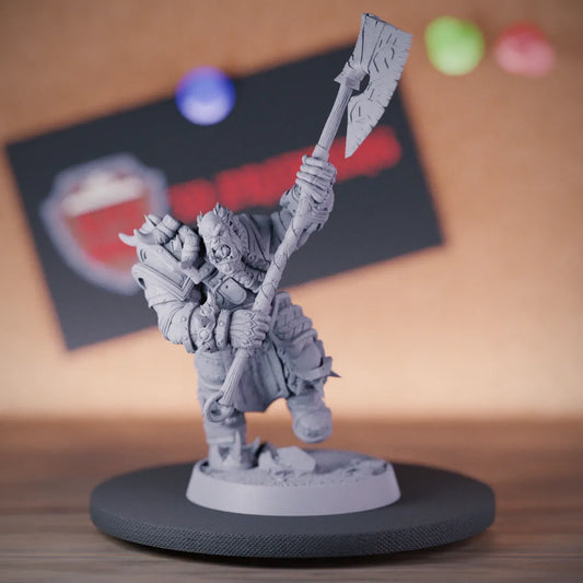 Orc 5e | DnD Orc Champion Warrior Miniature