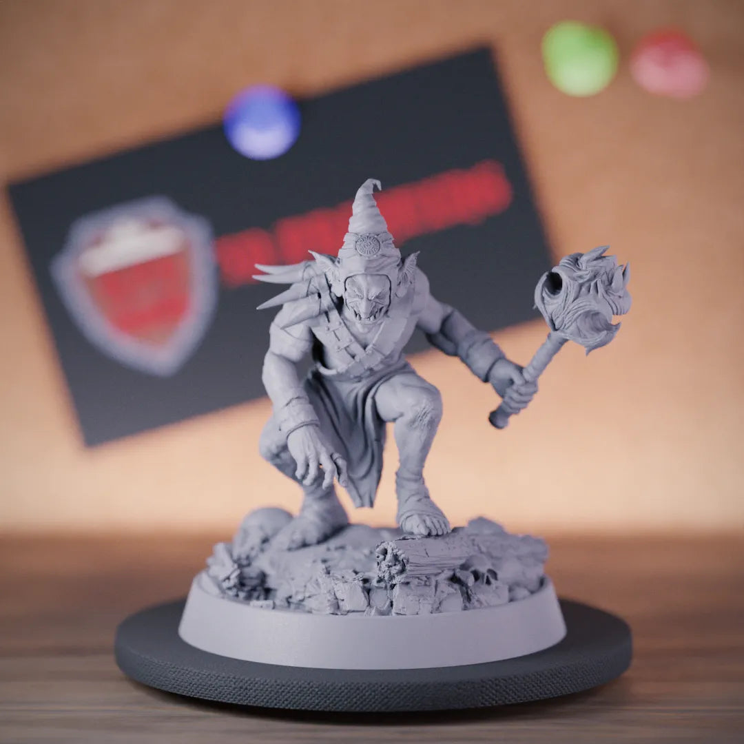 Goblin 5e | DnD Goblin Monster Staff Miniature