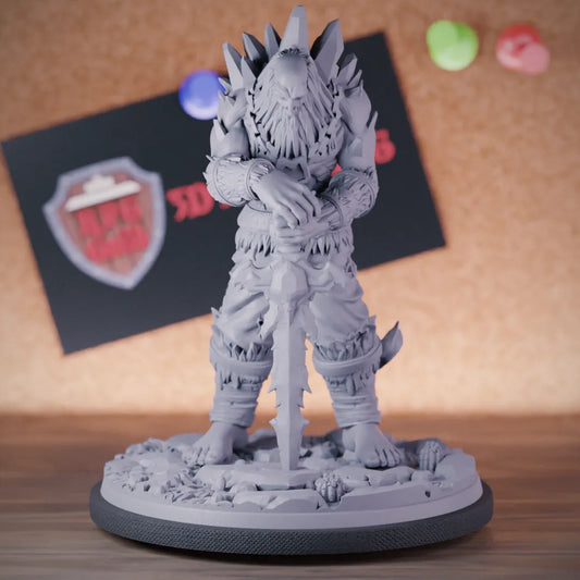 Frost Giant 5e | DnD Frost Giant Warrior Monster Miniature