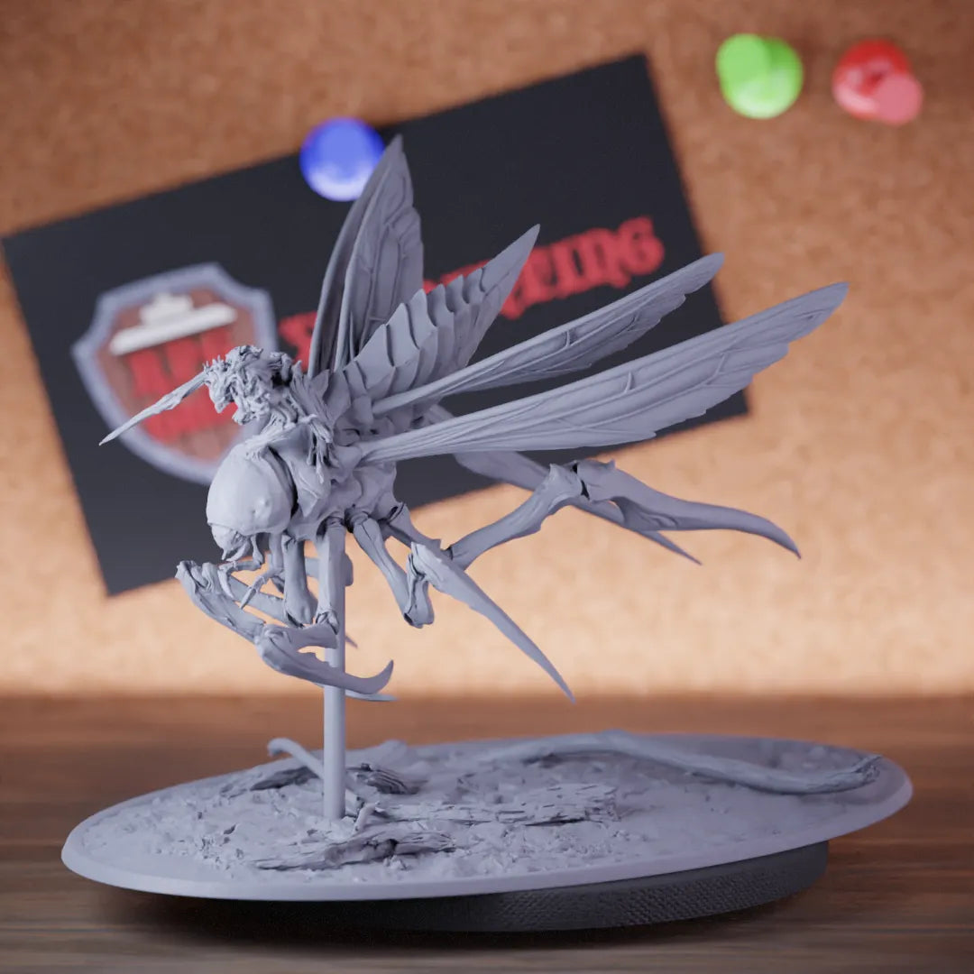 Forest Spirit 5e | DnD Forest Spirit Insect Rider Miniature