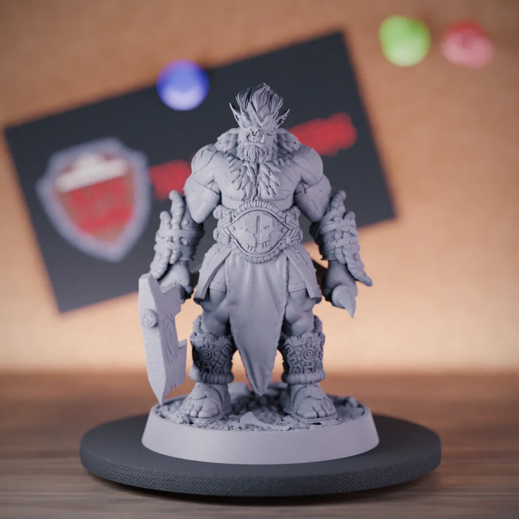 Bugbear 5e | DnD Bugbear Axe Warrior Miniature