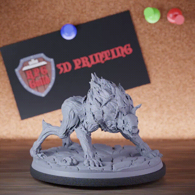 Demon 5e | DnD Hell Hound Hellish Creature Miniature