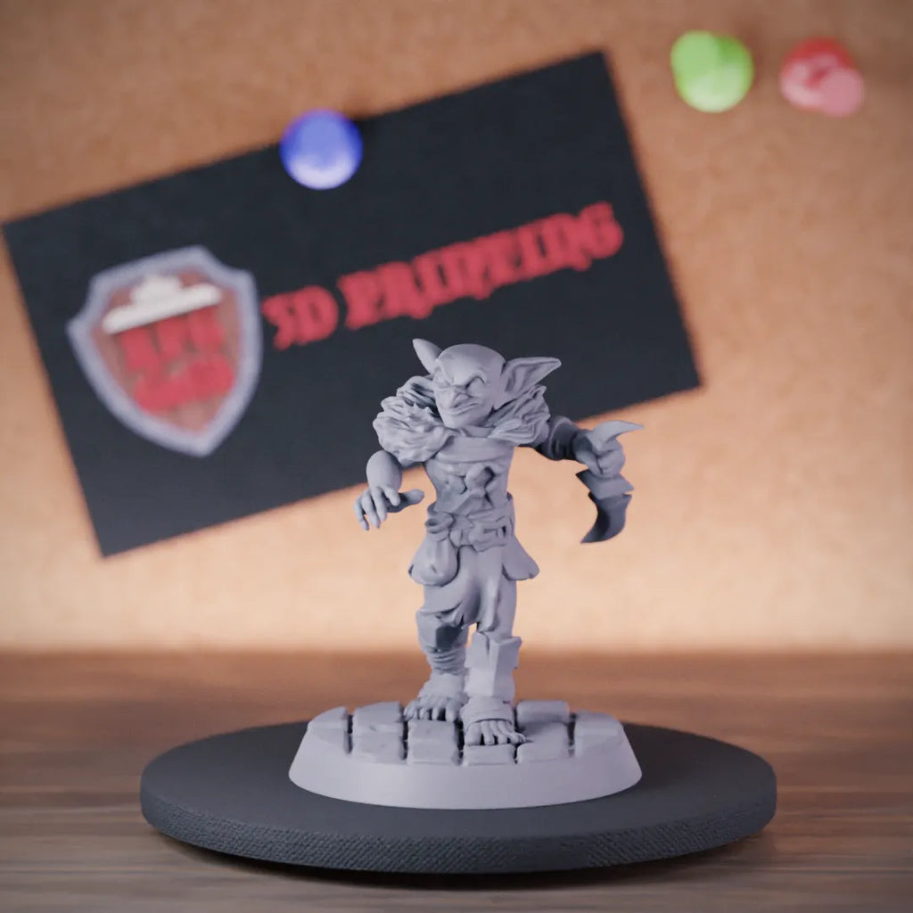 Goblin 5e | DnD Goblin Warrior Dagger Miniature