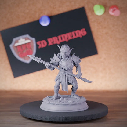 Goblin 5e | DnD Goblin Spearman Monster Miniature