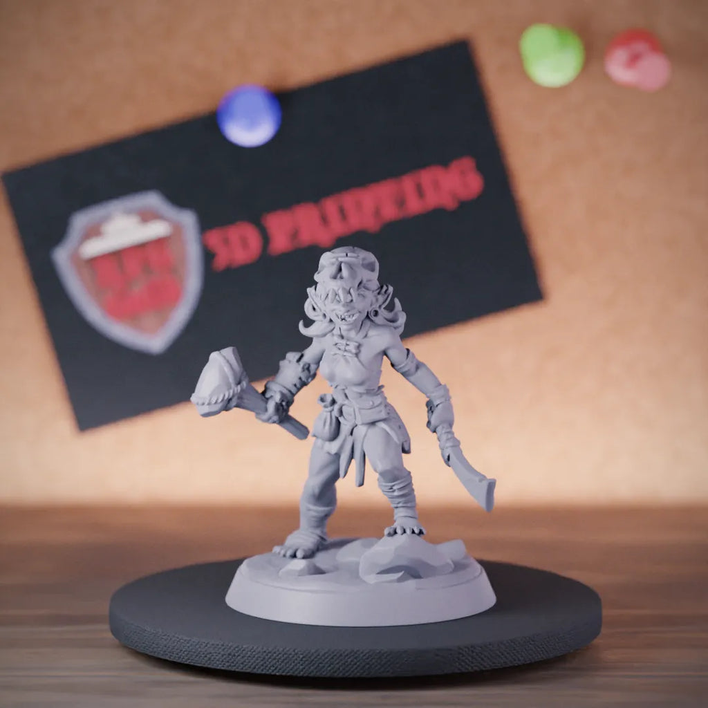 Goblin 5e | DnD Tribal Goblin Warrior Miniature 