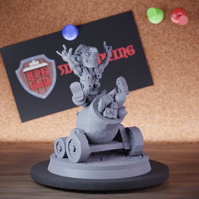 Goblin 5e | DnD Feuerwerkskanone Weihnachtsminiatur 