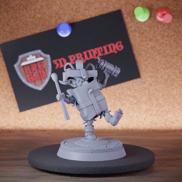 Goblin 5e | DnD Goblin Weihnachtsgeschenkbox Miniatur 