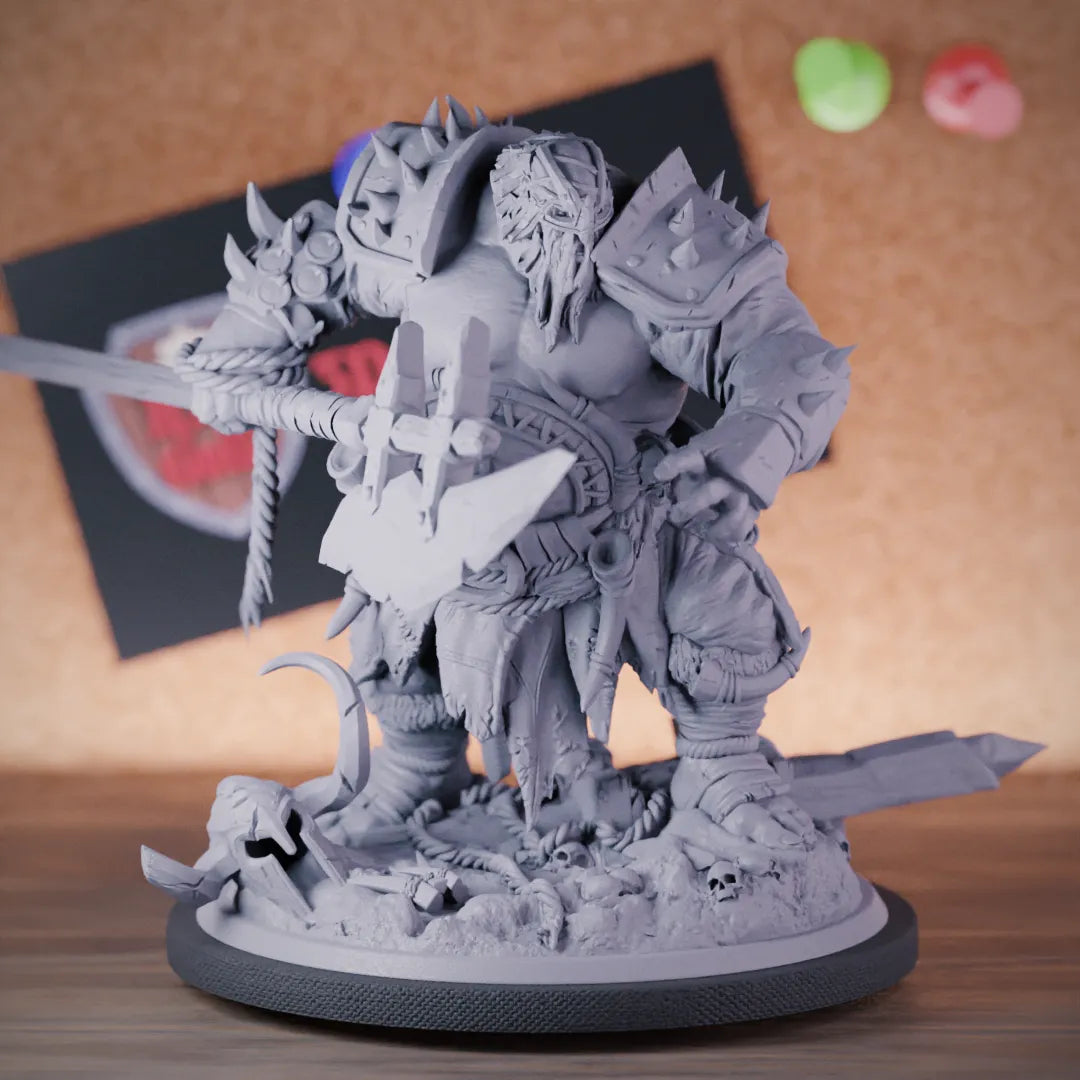 Ogre 5e | DnD Ogre Chieftan Boss Miniature 