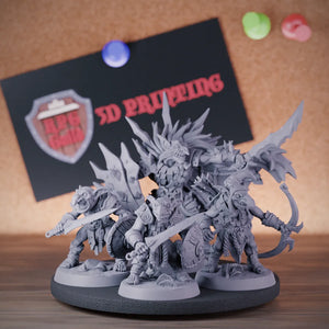 Goblin 5e | DnD Warchief Guards Set of Miniatures
