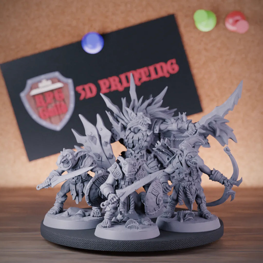 Goblin 5e | DnD Warchief Guards Set of Miniatures