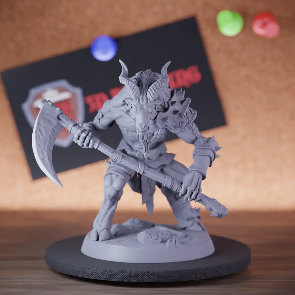 Gobor 5e | DnD Gobor Scythe Warrior Miniature