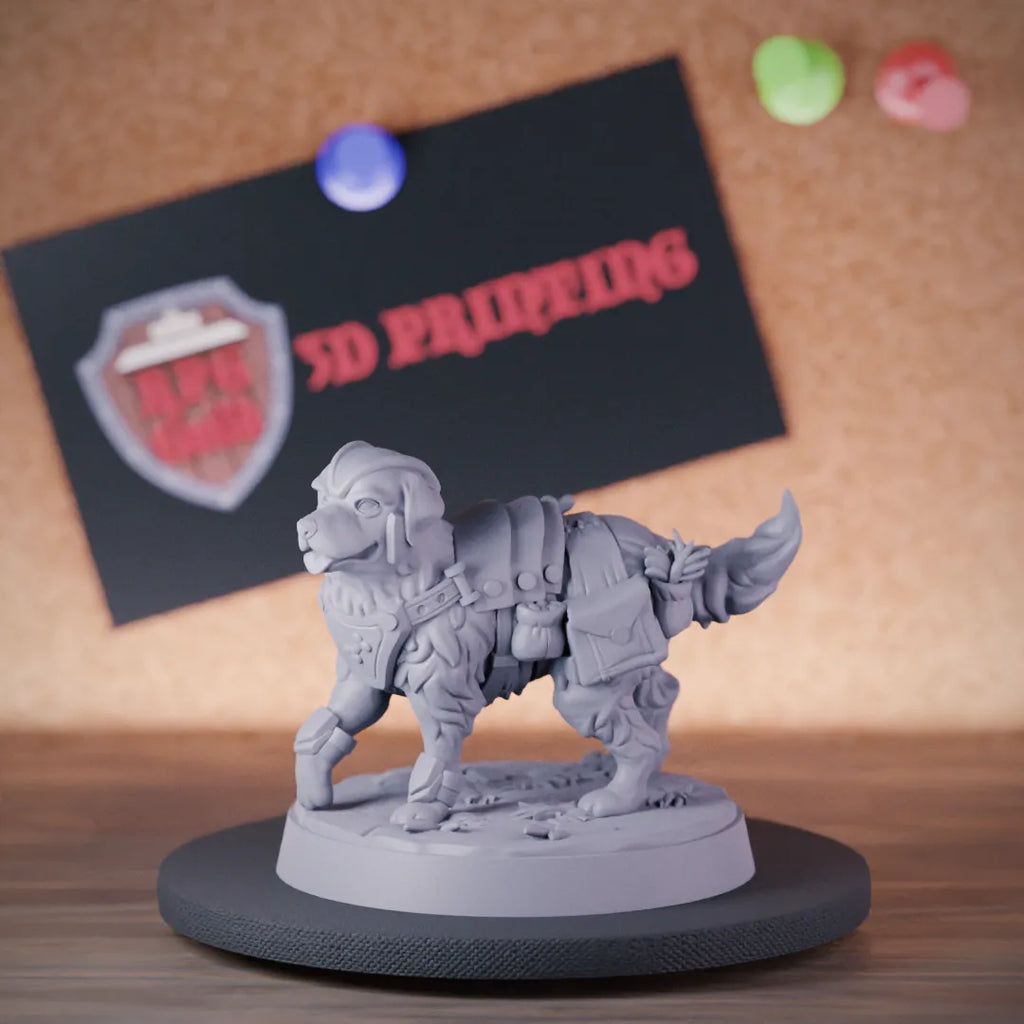 Companion 5e | DnD Golden Retriever  Miniature