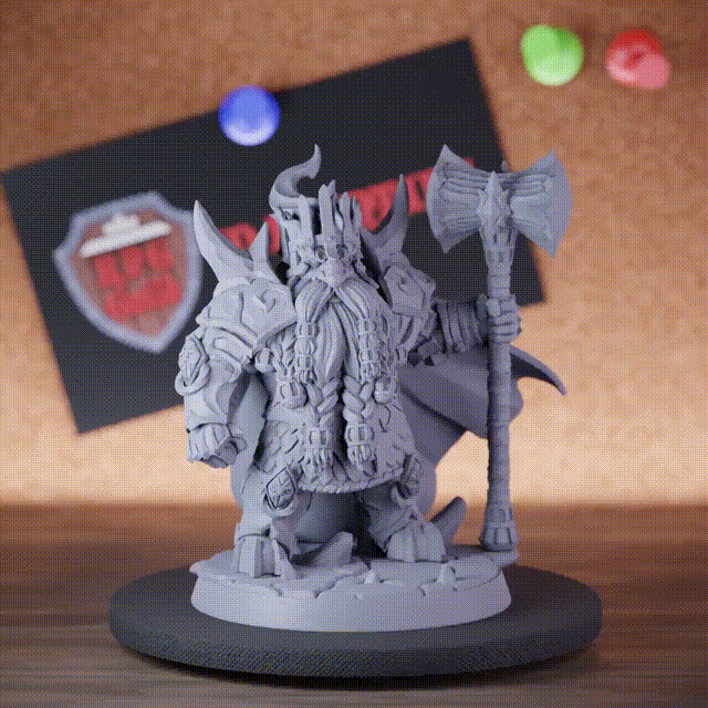 Zwerg 5e | DnD Zwergenkaiser-Miniatur