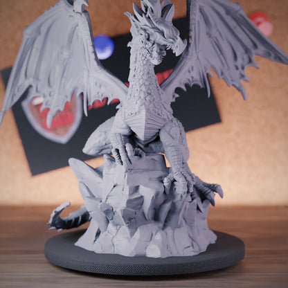 Dragon 5e | DnD Adult Green Dragon Miniature