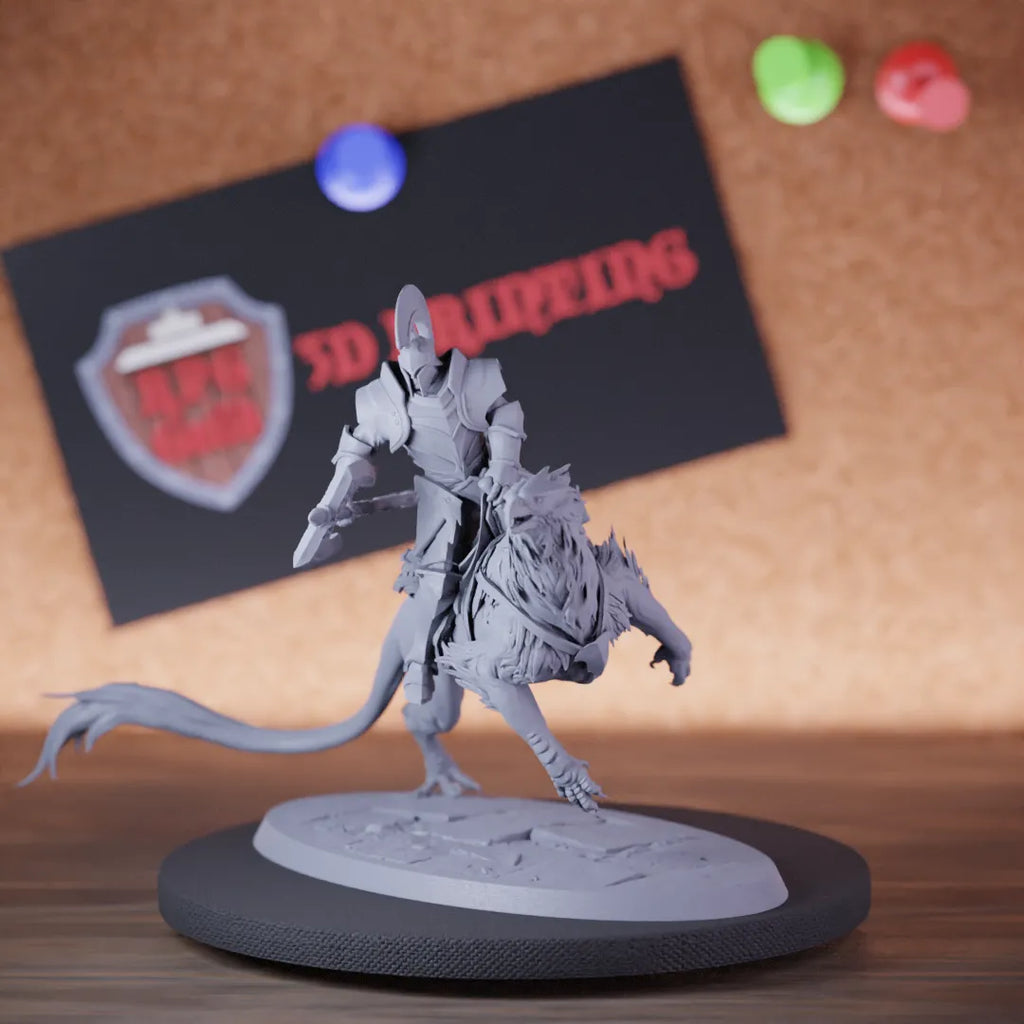 Paladin 5e | DnD Paladin Warrior Griffon Rider Miniature