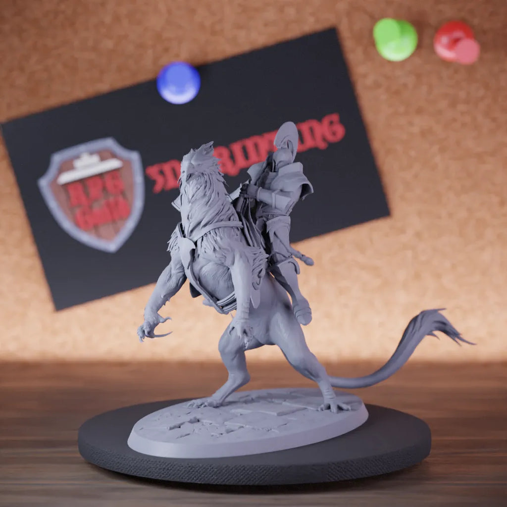 Paladin 5e | DnD Paladin Fighter Griffon Rider Miniature
