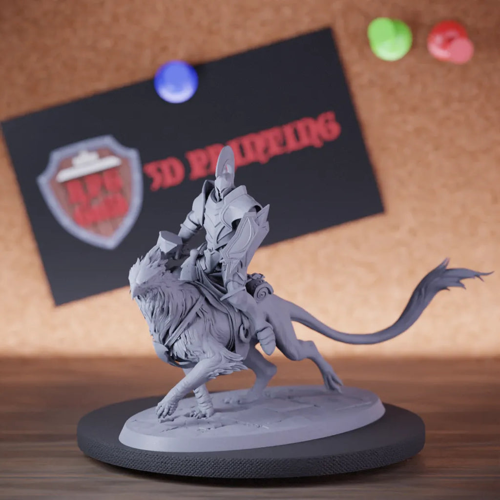 Paladin 5e | DnD Paladin Warchief Griffon Rider Miniature