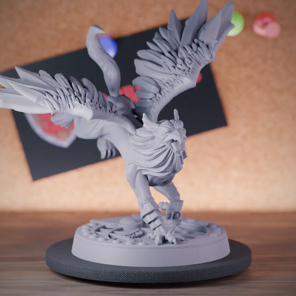 Griffon 5e | DnD Jumping Griffon Creature Miniature