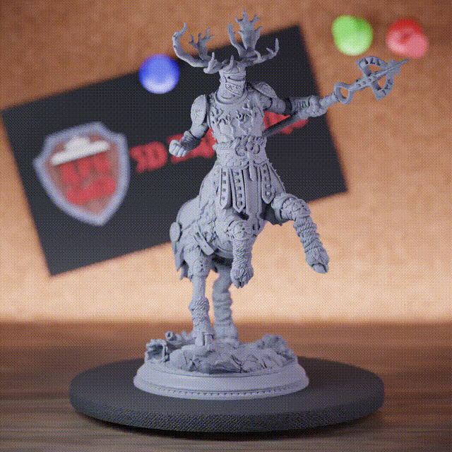 Centaur 5e | DnD Knight Horned Warrior Miniature