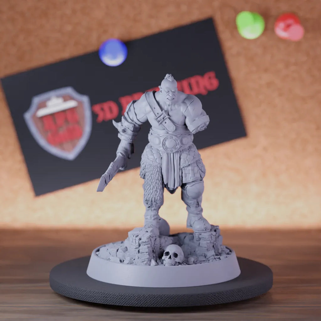 Barbarian 5e | DnD One Armed Miniature