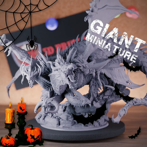 Tiamat 5e | Miniature D&D de Tiamat, la reine des dragons