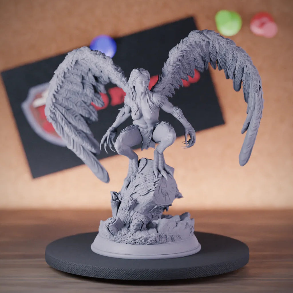 Harpy 5e | DnD Harpy Scout Monstrosity Miniature | RPG Guild