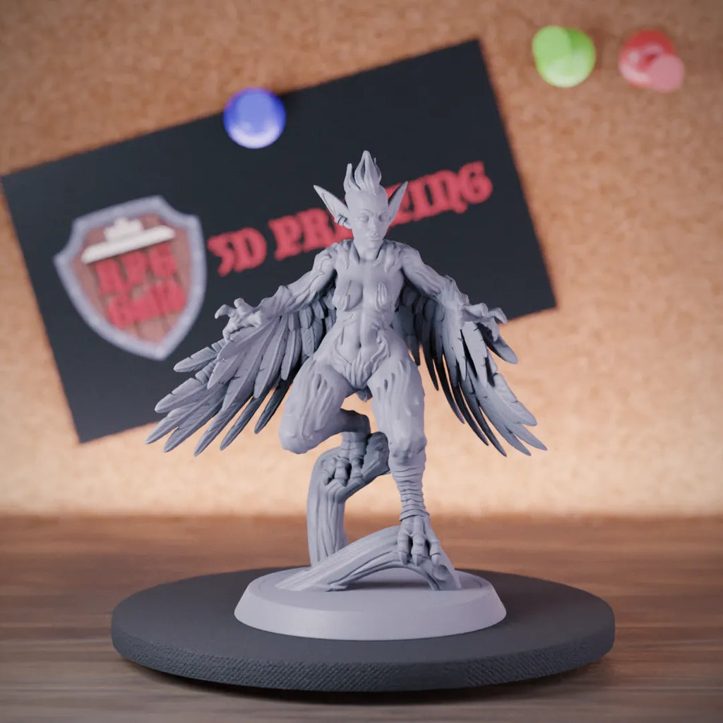 Harpy 5e | DnD Harpy Bird Humanoid Monster Miniature