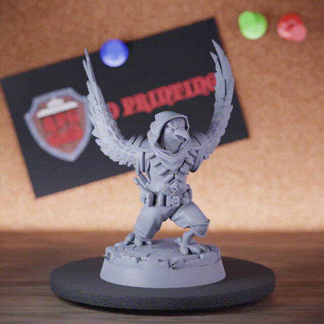 Aarakocra 5e | DnD Aarakocra Hawk Ranger Miniature