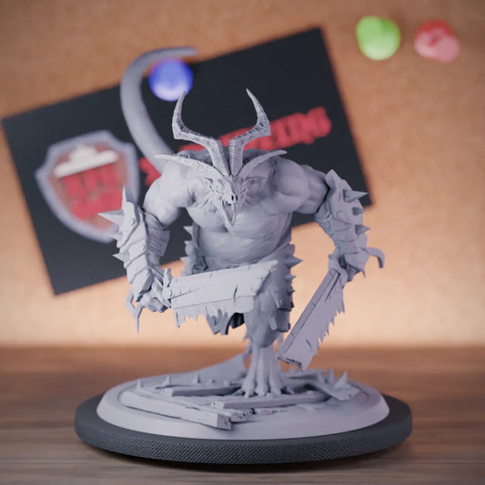 Demon 5e | DnD Ratmen Ogre Demon Miniature