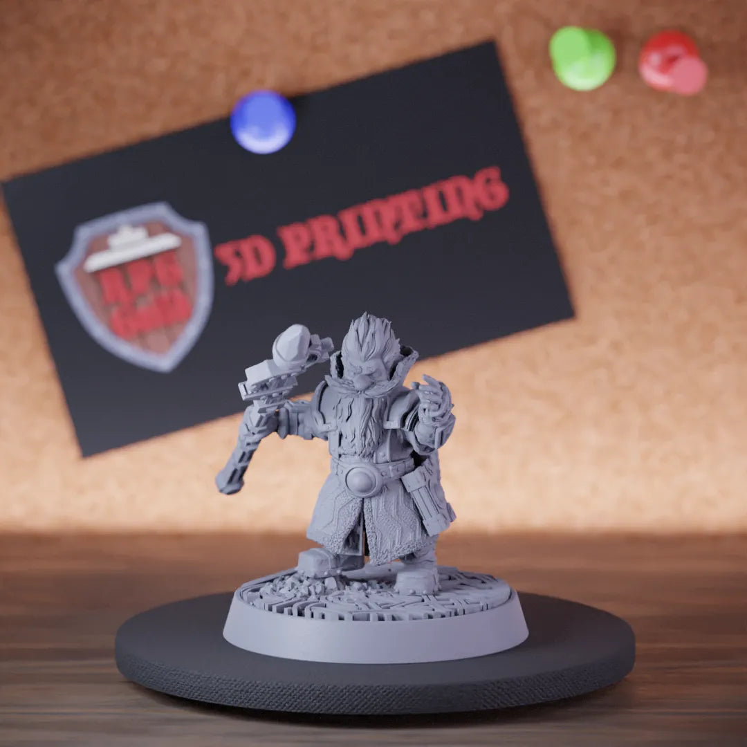 Halfling 5e | DnD Halfling Sorcerer Cleric Miniature