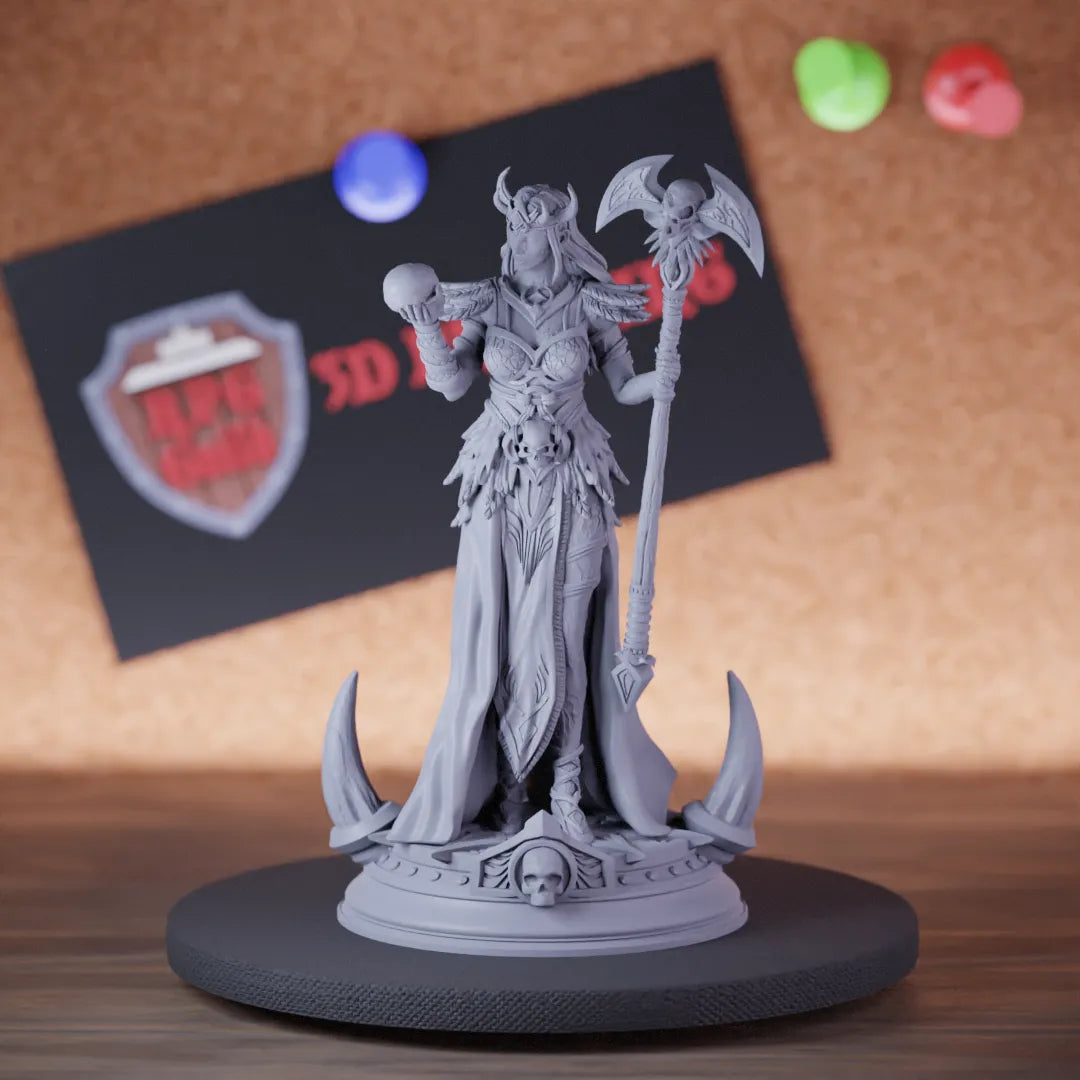 Monster 5e | DnD Dark Priestess Hel Miniature