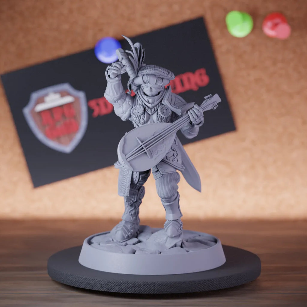 Paladin 5e | DnD Female Paladin Bard Miniature