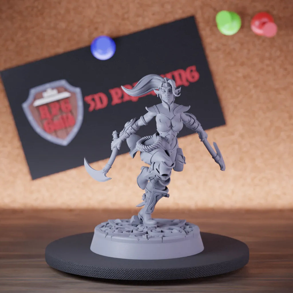 Elf 5e | DnD Female Elf Pirate Miniature