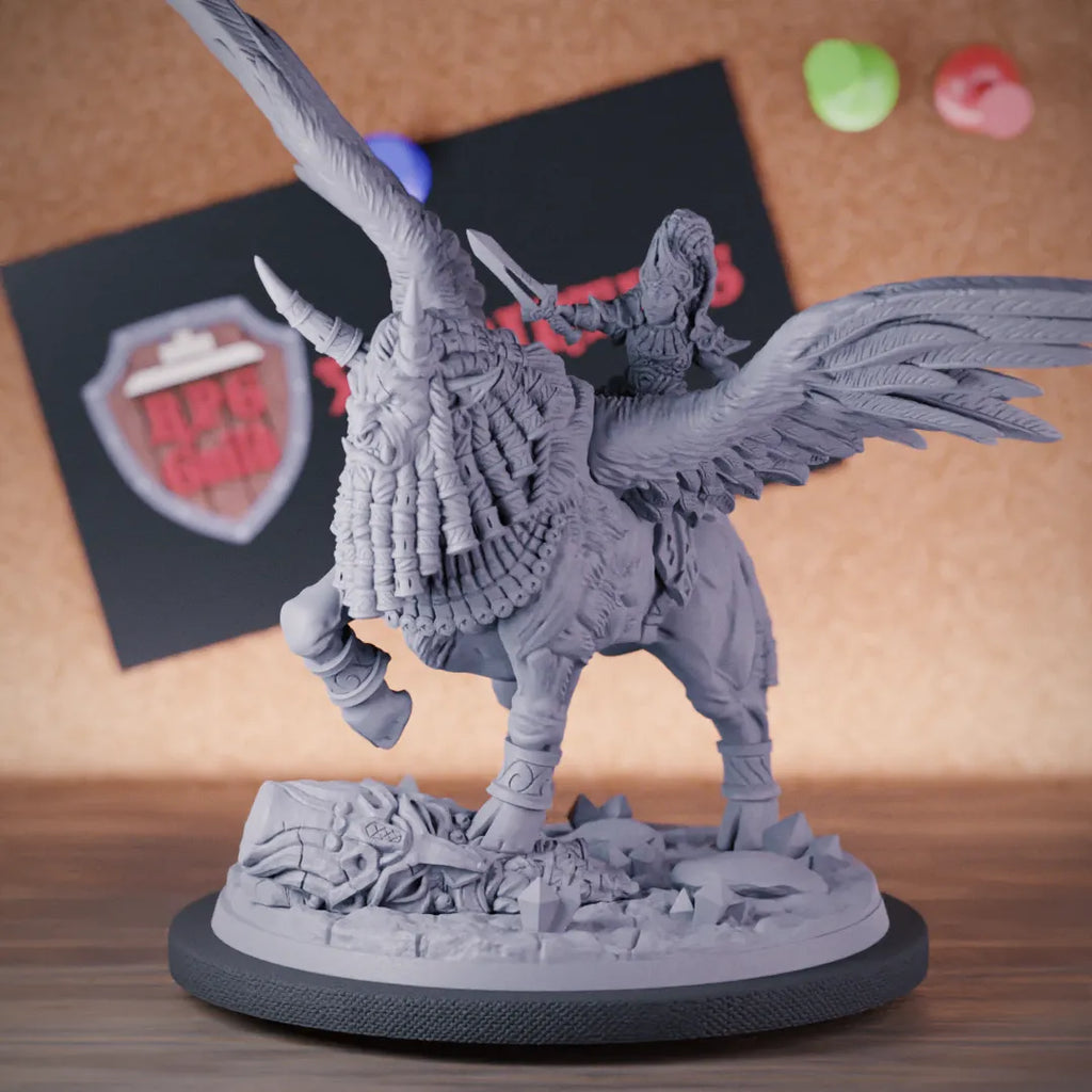 Gnome 5e | DnD Gnome Queen Rider Miniature